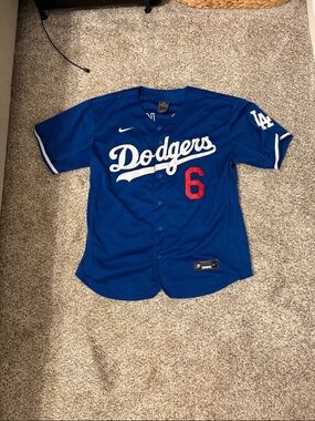 LA Dodgers Royal Blue Hye-Seong Kim jersey
